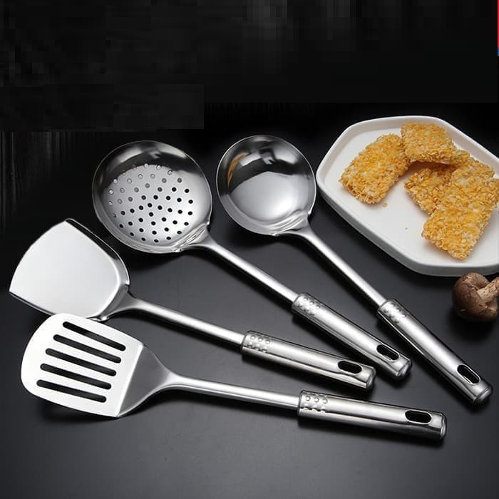 Spatula Set Stainless Steel - 4 Pcs Sutil Set