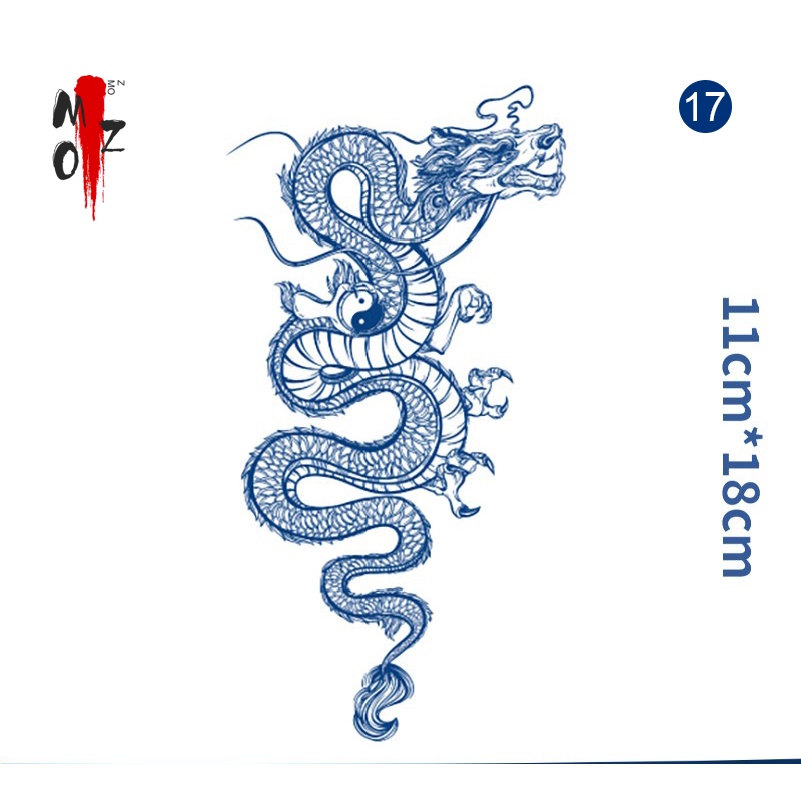 【MOZ】tato temporer tahan lama 15 hari tato temporer anti air