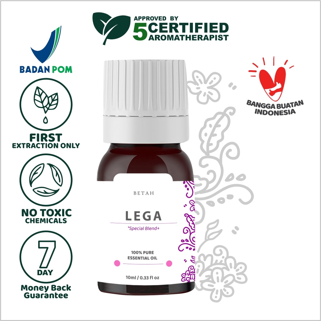 Betah Lega Cough and Flu Essential Oil Diffuser Humidifier Essentials Oil Diffuser Batuk Pilek