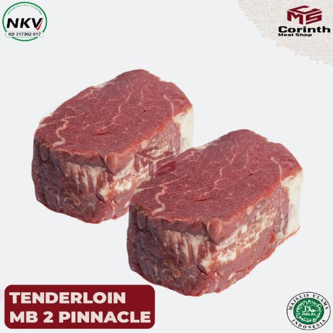 

Baru Promo Tenderloin Angus Beef Mb 2 Grassfed Steak - Slice Import Au Nellysuryawati2