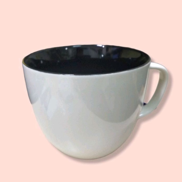 Mug Jumbo Keramik 2 Warna