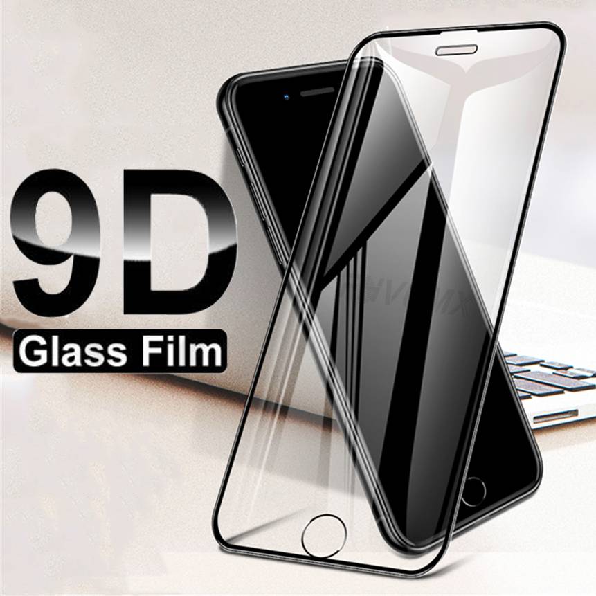 Pelindung Layar Tempered Glass 9d Untuk Iphone X Xs Max Xr 11 12 Pro Max