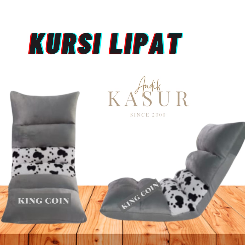 King-CO Kursi Lesehan / Kursi Lipat Lesehan Kursi Santai Kursi Lantai Malas Sofa Lipat Sofa Santai