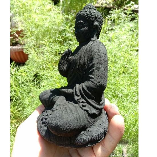 Model Terupdate hiasan patung budha ,tinggi 15cm