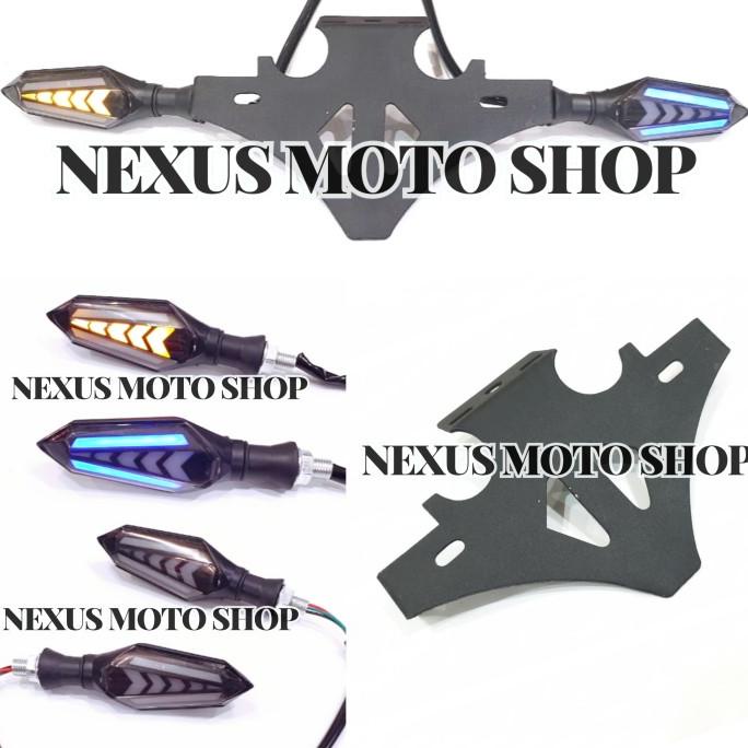 tail tidy cbr 150R lampu sen led cbr150 new braket plat nopol cbr k45G nexusm07 Berkualitas