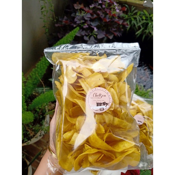

Keripik Pisang Manis Enak Gurih Kripik Pisang Renyah Kering 200 Gram