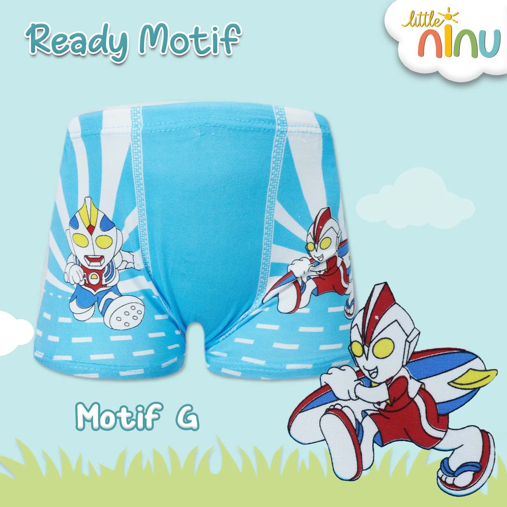 LITTLE NINU CD Celana Dalam Boxer Anak Premium 0003