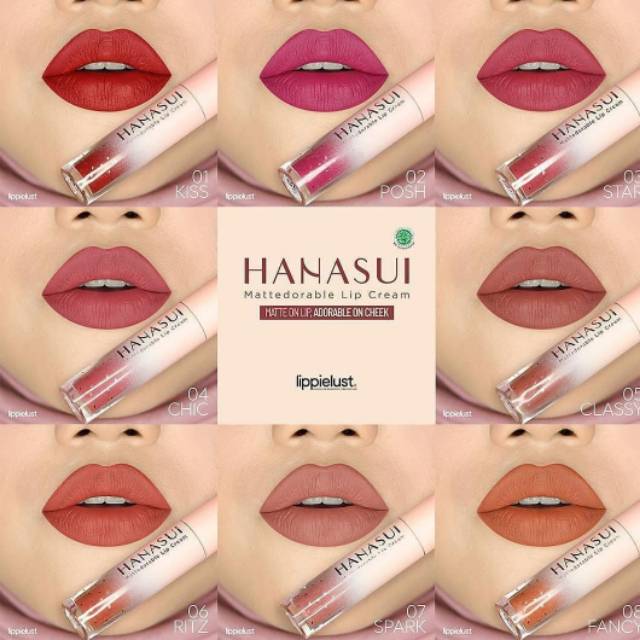LIPCREAM MATTE HANASUI ORIGINAL / GROSIR & ECER