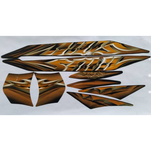 stiker striping yamaha mio soul 2010 hitam