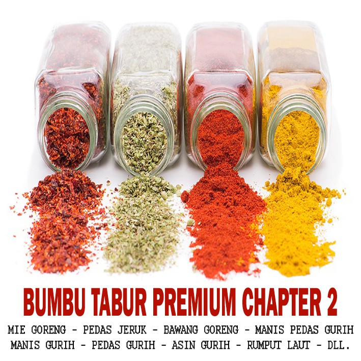 

(Beli 10 Gratis 1) > 80 Rasa Bubuk Bumbu Tabur Premium (Chapter 2)