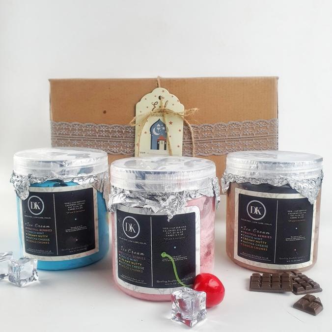 

BAYAR COD Trio Icy Hampers (Ice Cream) - Keto DISKON