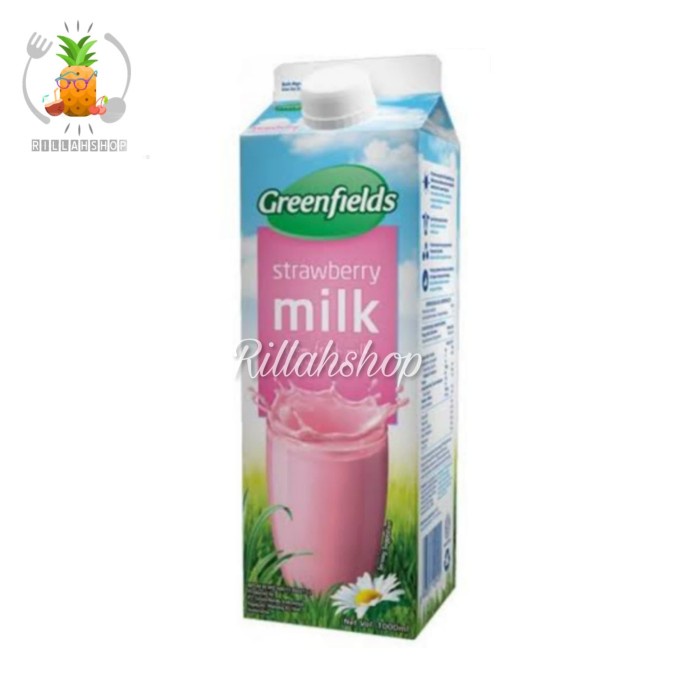 

Greenfields Fresh Milk Strawberry 1L