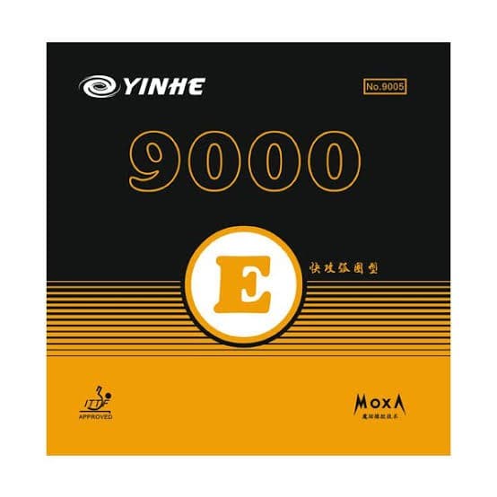 yinhe 9000 E 2.2 karet rubber ping pong