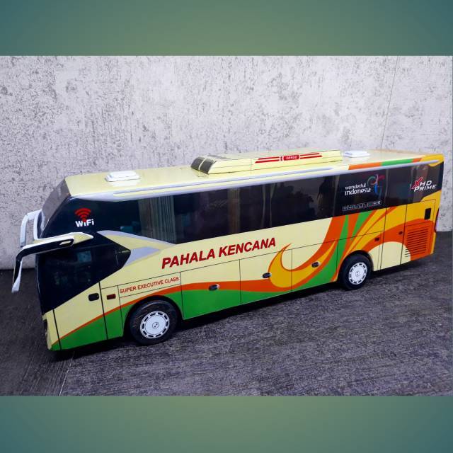 MAINAN MINIATUR BUS PAHALA KENCANA XHD