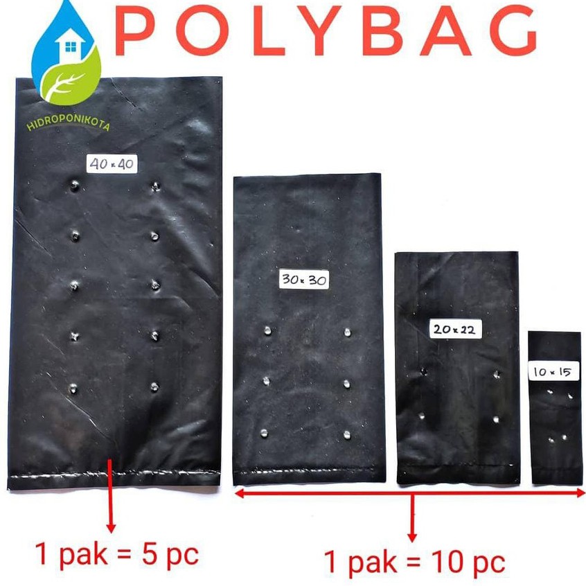 POLYBAG 40 x 40 cm - pack