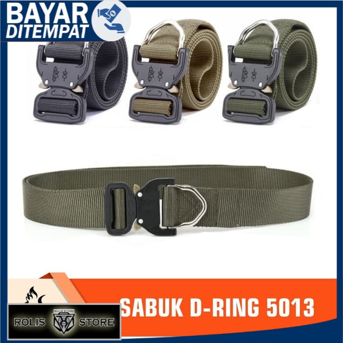 Ikat Pinggang Helikon Tactical Belt/ Sabuk Taktis Kopel Besi - Cokelat