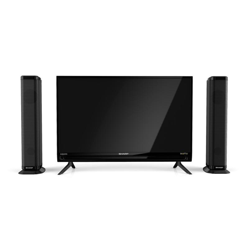 SHARP 2T-C32BB1i-TB LED TV - Hitam 32 Inch INCLUDE SPEAKER ORIGINAL