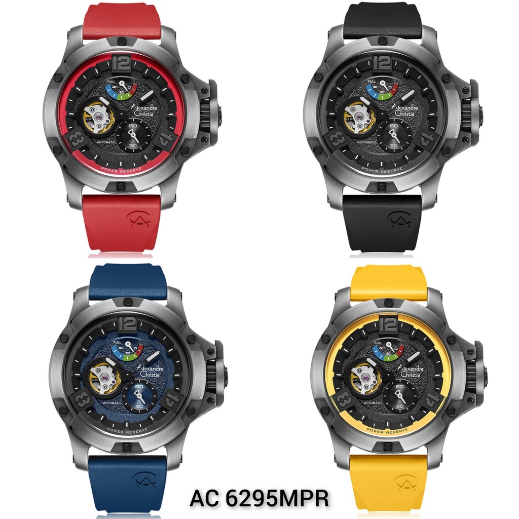 ALEXANDRE CHRISTIE AC 6295MPR AUTOMATIC JAM TANGAN PRIA ORIGINAL GARANSI RESMI