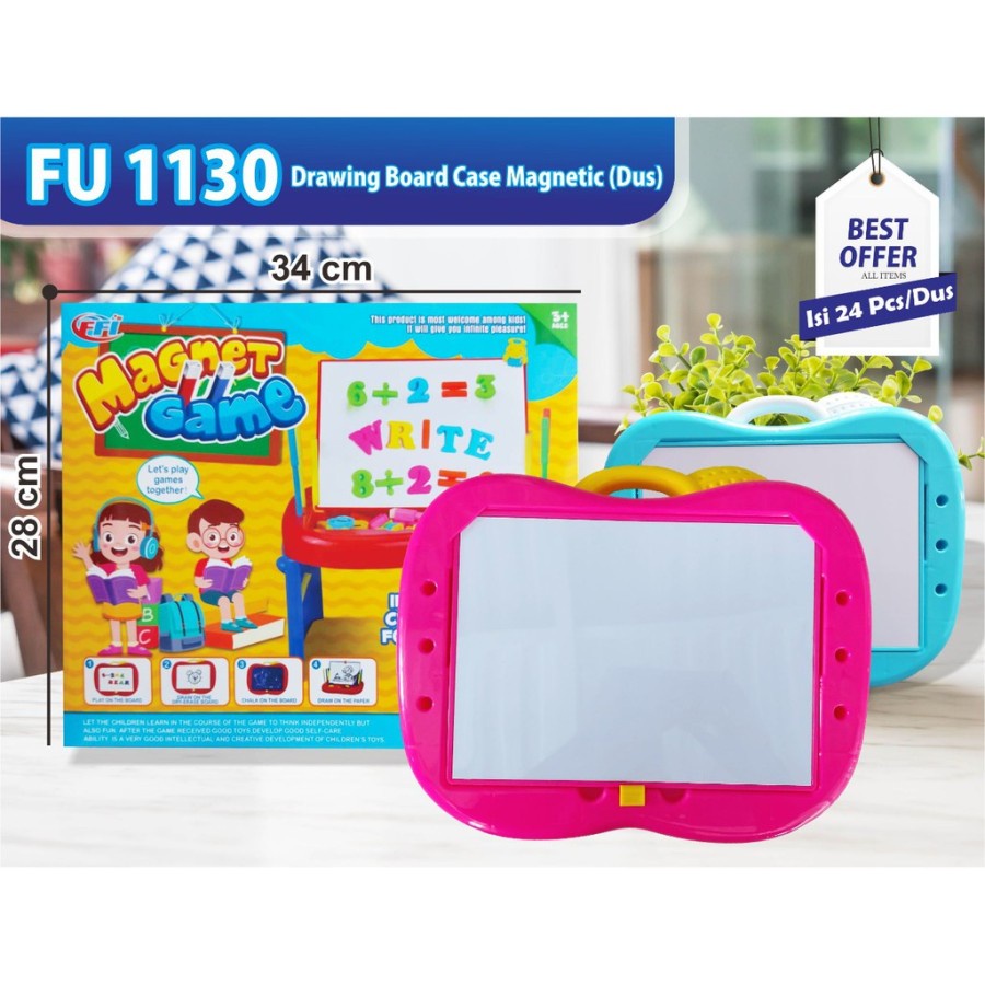 

MWN Mainan Papan Tulis Magnet Game FU1130