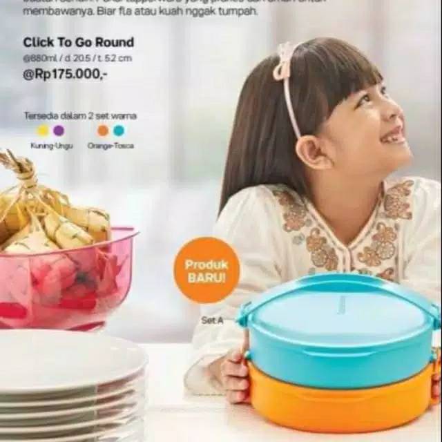 Rantang Tupperware 2susun 105.000