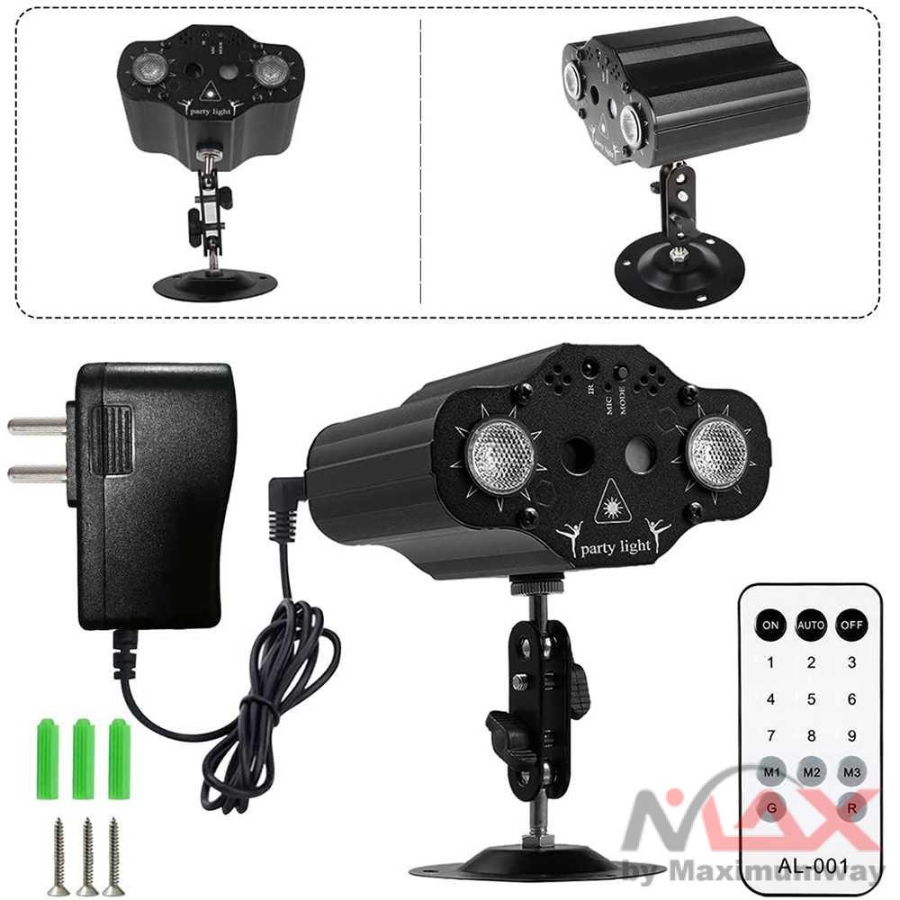 YUNFA Proyektor Laser Panggung Mode Stardust super bright lampu sorot konder DJ LED Lampu