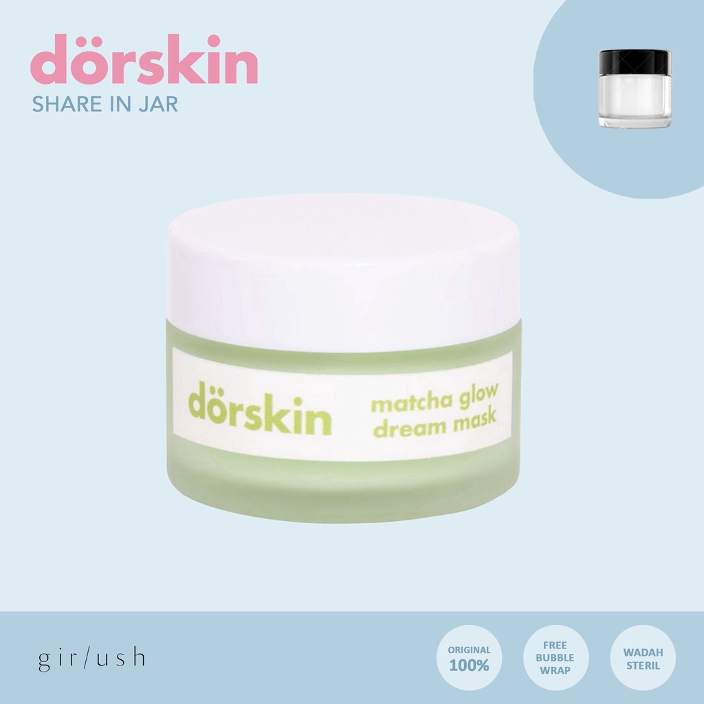 (SHARE) Dorskin Matcha Glow Dream Mask