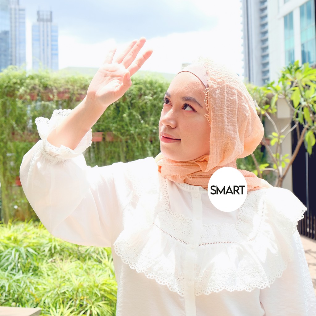 Pashmina crinkle lavanya cringkle azara pasmina