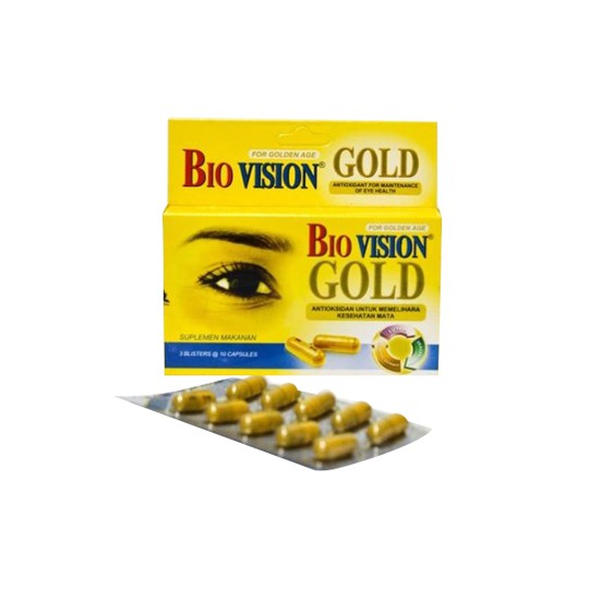 BIOVISION GOLD 30'S TABLET INDOFARMA / VITAMIN MATA || BIOVISION GOLD ||  VITAMIN A || vITAMIN MATA