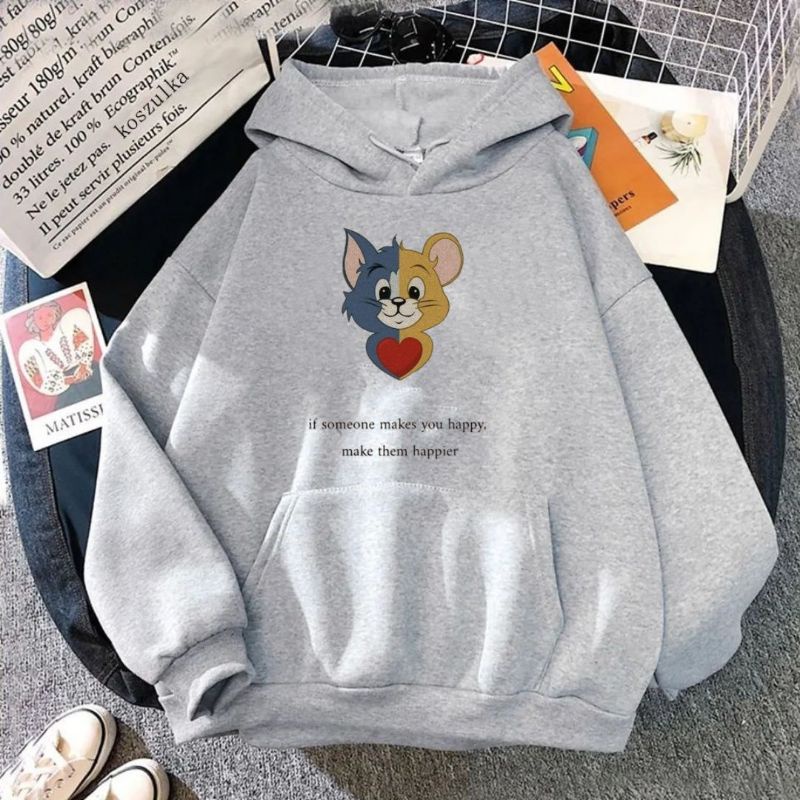 sweatshirt Cewek tom m n jerry series