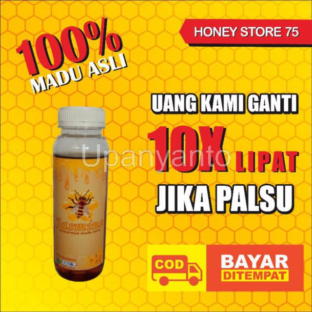 

Madu Asli Hutan Multiflora Organik 100% / Label 300 Gram