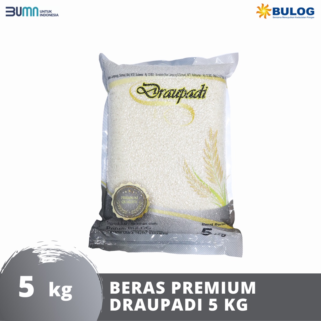 BULOG - Beras Premium Draupadi 5 kg