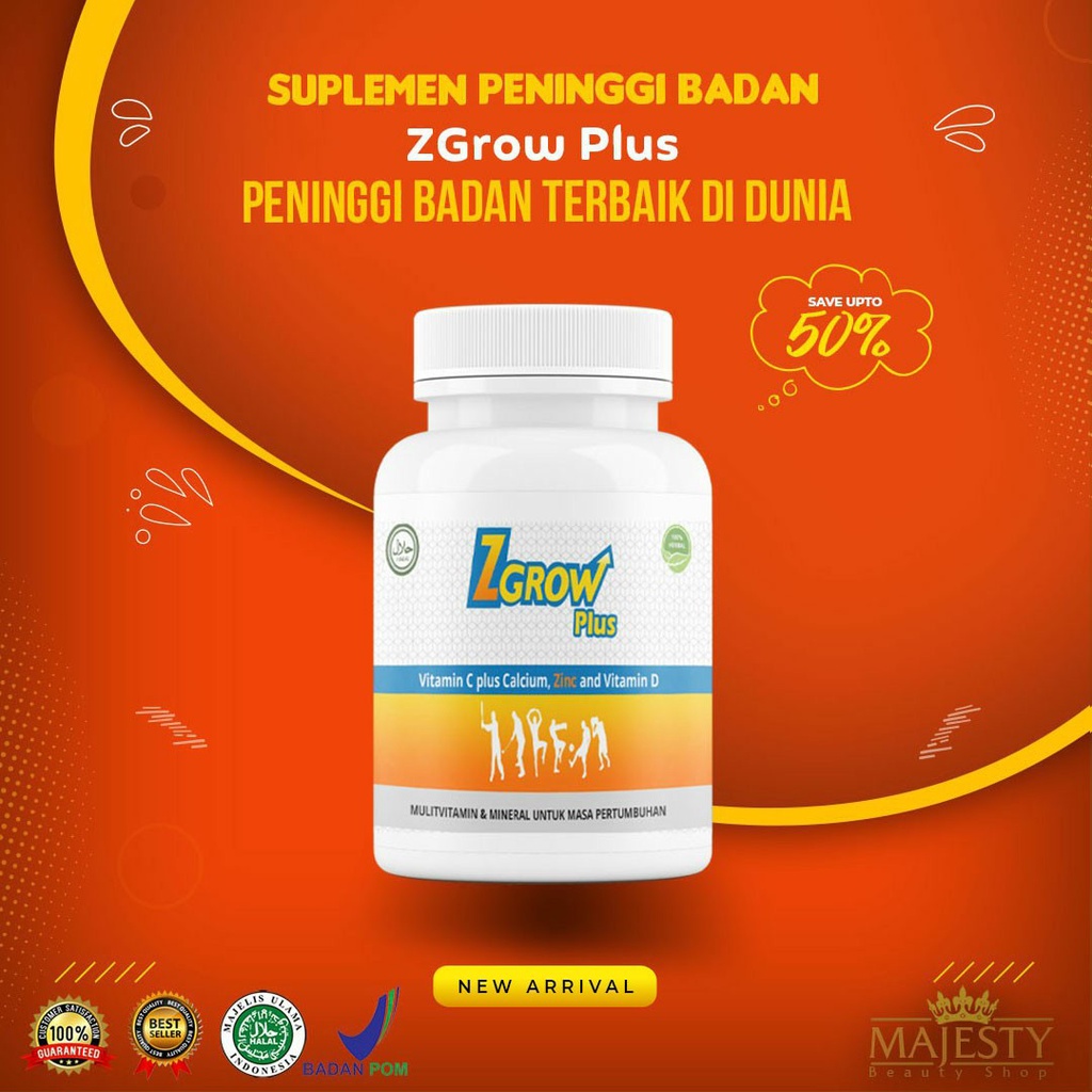 Peninggi Badan Terbaik: Z-GROW PLUS - Solusi untuk Meningkatkan Kepercayaan Diri