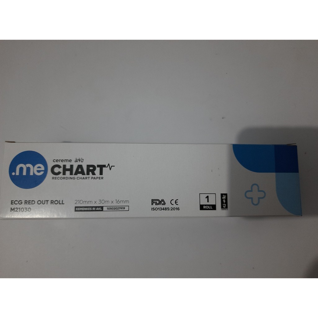 

Kertas EKG/ECG 210 x 30 /16 untuk 6 channel