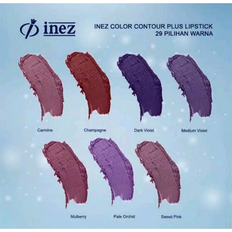 Lipstick Inez/Color Contour Plus Lipstick Inez Cosmetics