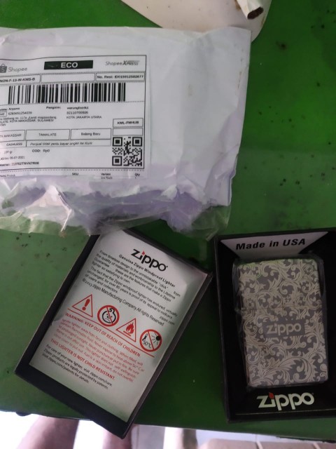 Korek Zippo Dua Denting - 2 Suara - Dentingan - Centengan - Double Cling