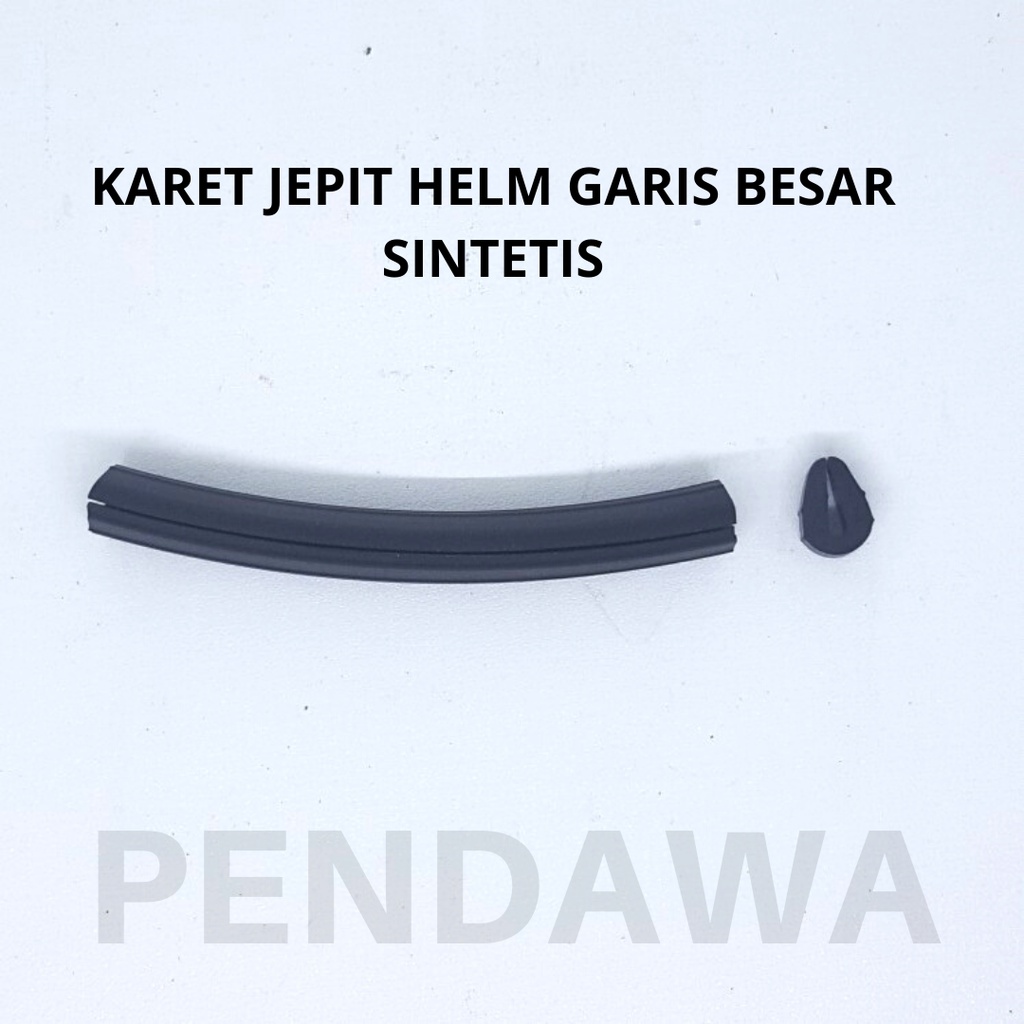 Karet Jepit Helm Garis Besar Sintetis / Karet Helm / Karet Lis Aluminium / Karet Lis
