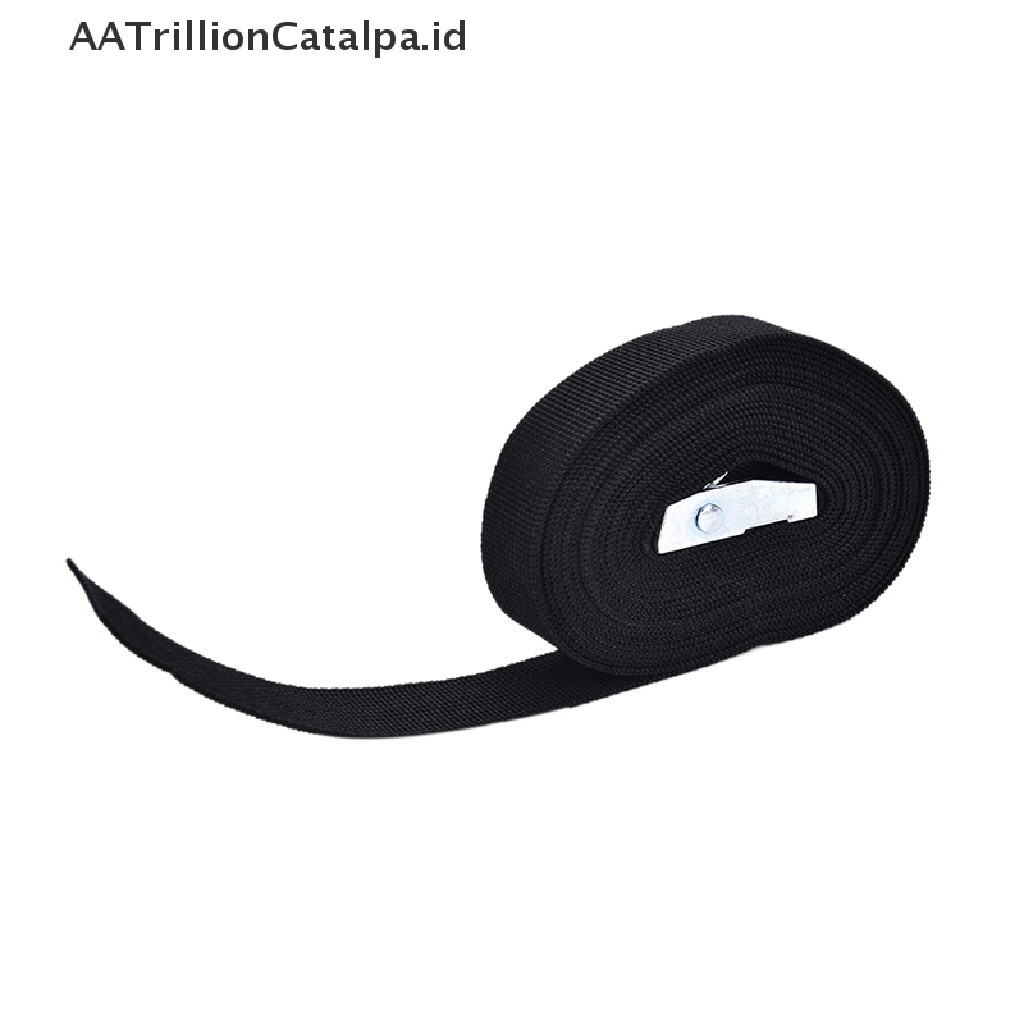 Aatrillioncatalpa Strap Pengikat Tas Koper Bahan Nilon Dengan Gesper Metal