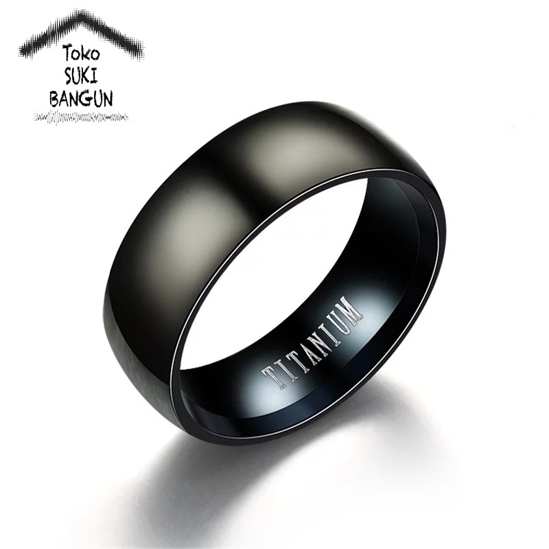 Ring Men / Cincin Pria Titanium Armor SURFACE Stainless Steel MR-003