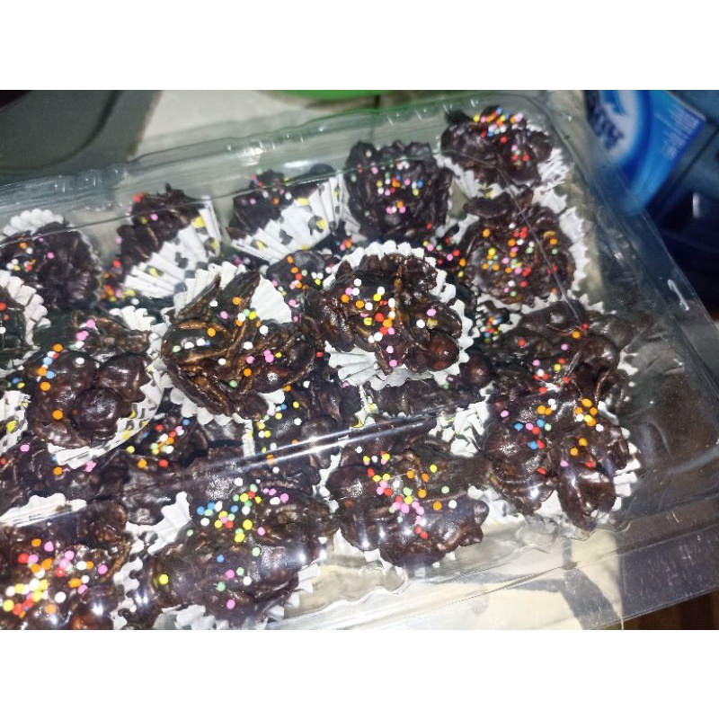 

Corn Flakes Coklat (Kue Lebaran) 3ons