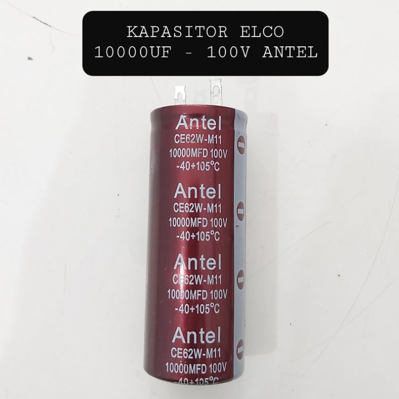 KAPASITOR ELCO 10000 uf 100 Volt ANTEL Audio