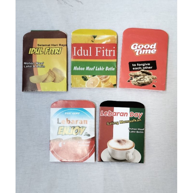 

AMPLOP LEBARAN SNACK isi 10 pcs