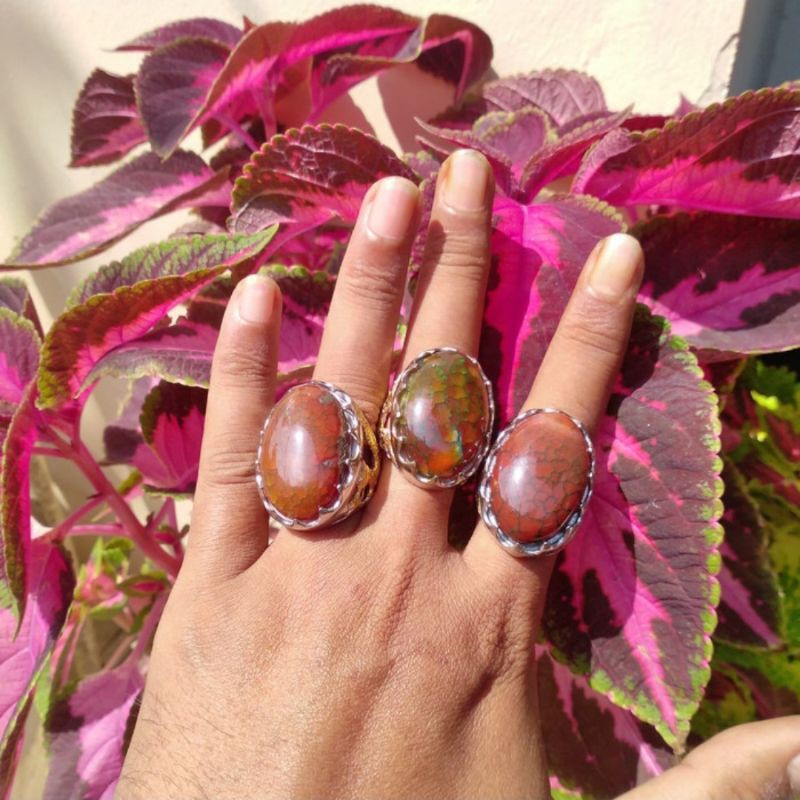 cincin batu pandan nanas sisik naga