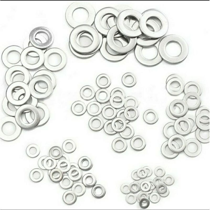 Split Lock Spring Washer Ring Per Ver Plat Baja Galvanis 400 pcs