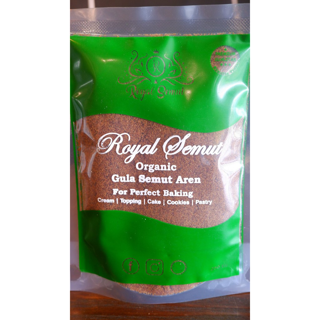 

Royal Semut Organik Gula Semut Aren Cream Cake Cookies Pastry 250gr