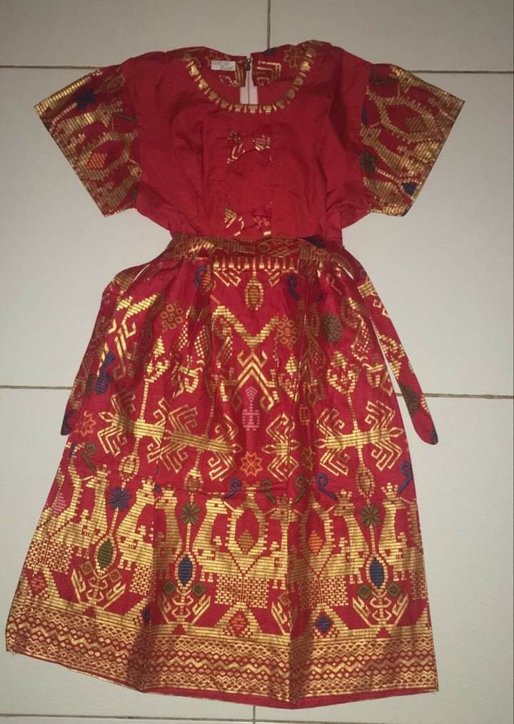 Qnunbatik Batik Family/keluarga Rok N Blus Viona Kidang