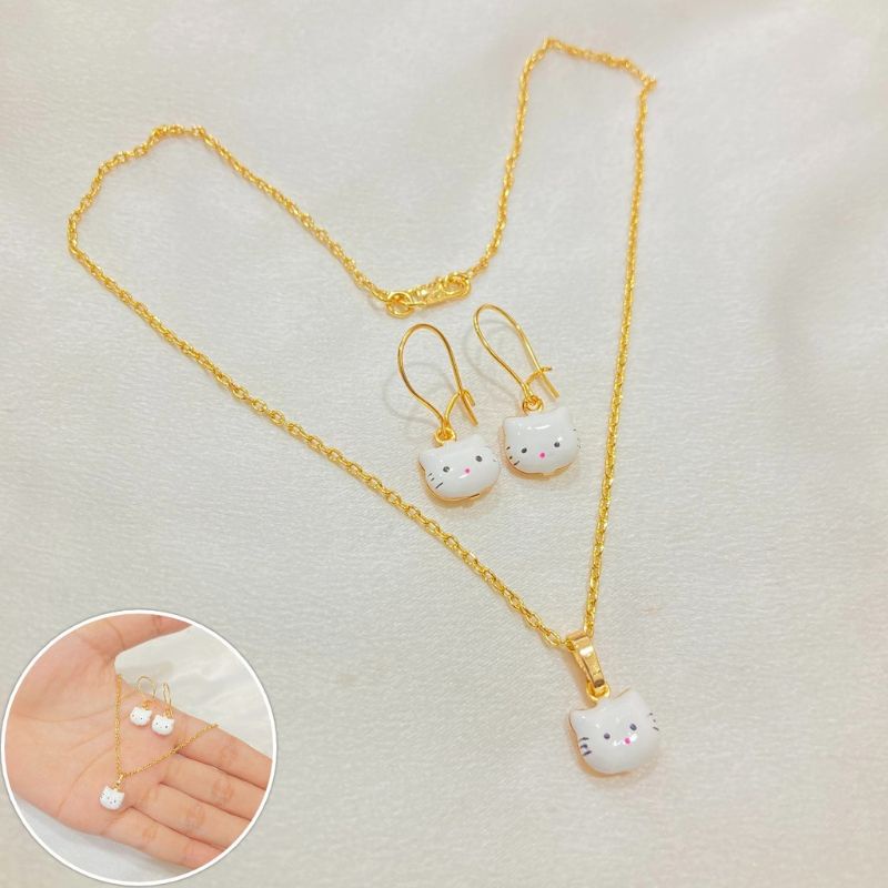 Set Kalung Anak Cat Lapis Emas Aksesoris Perhiasan xuping_10