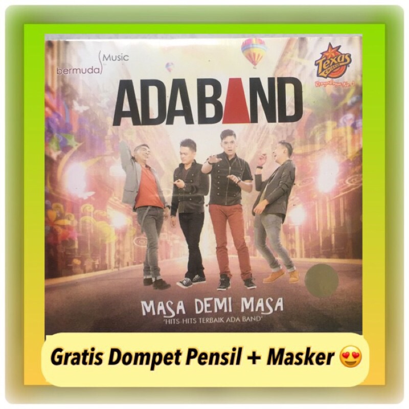 CD Musik New Album Ada Band Original Masa Demi Masa Koleksi Langka