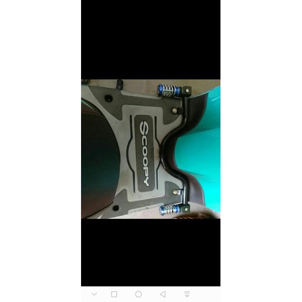 awet    pijakan kaki bastep footstep depan matic honda new scoopy 2018 tinggal pasang    berkualita