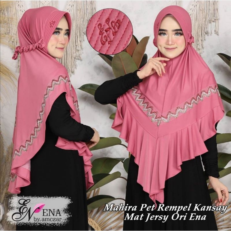 Hijab Mahira Pet Rempel Kansay Original Berlabel Ena By Amczar