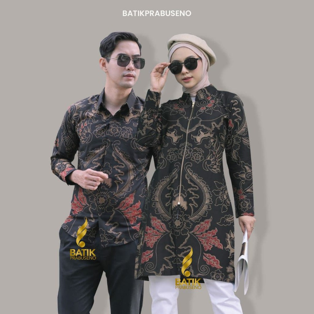 PRABOWO BATIK COUPLE PRABUSENO ORIGINAL MODERN PREMIUM ORIGINAL